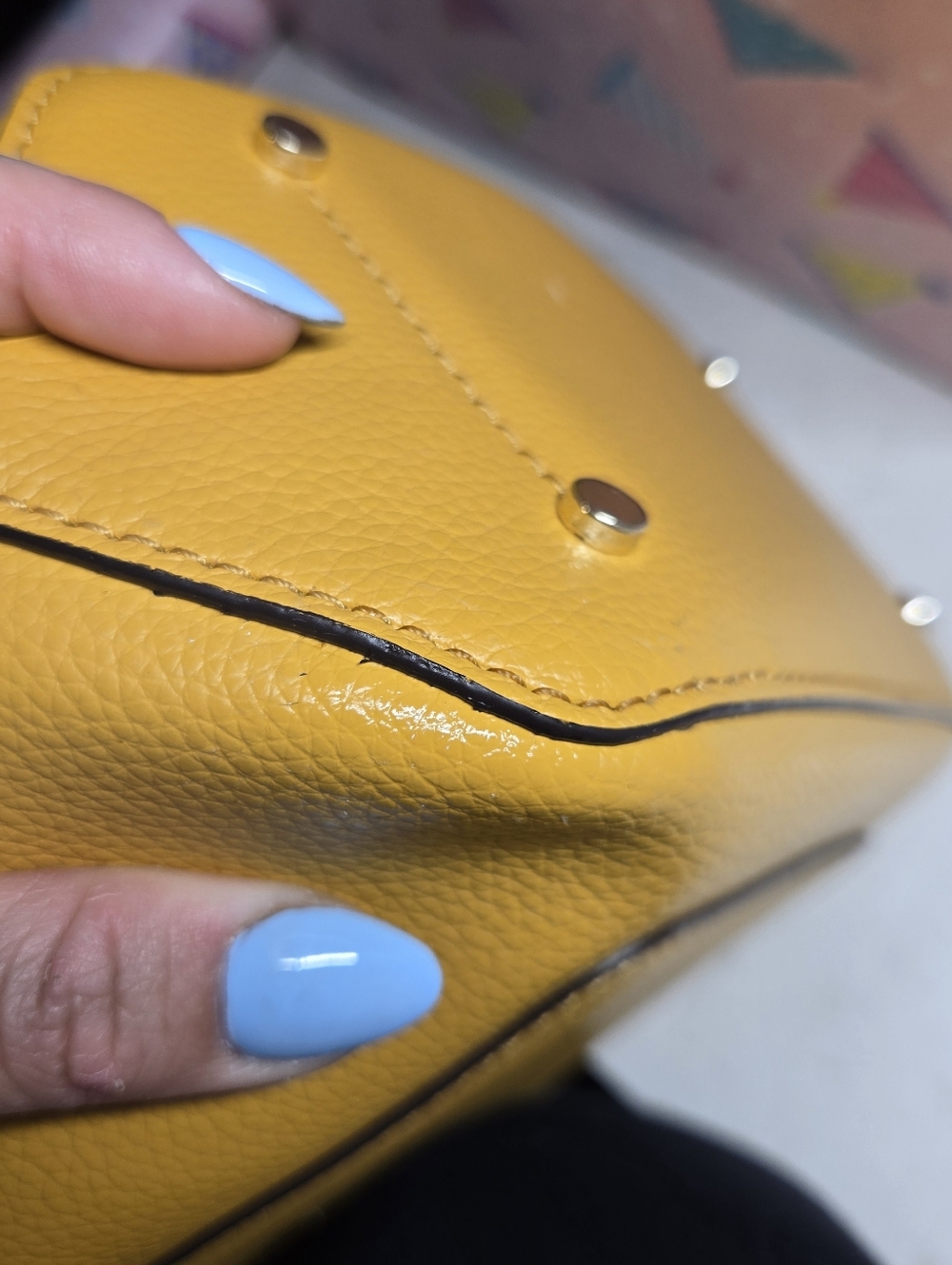 Kate Spade Yellow Leather Bucket Bag - Picture 14 of 16